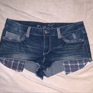 Rue21 denim shorts